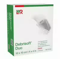 Debrisoft Duo Wundbettvorbereitung 10x10 Cm