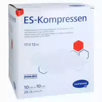 Es Kompressen Steril 10x10 Cm Großpackun
