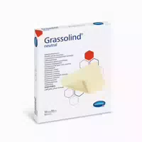 Grassolind Salbenkompressen 10x10 Cm Ste 10 St