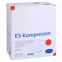 Es Kompressen Steril 10x10 Cm 8fach 25x2 St Kompressen