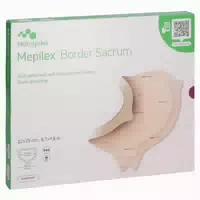 Mepilex Border Sacrum Schaumverb 22x25 C 5 st