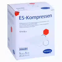 Es Kompressen Steril 5x5 cm 8fach 25x2 st Kompressen