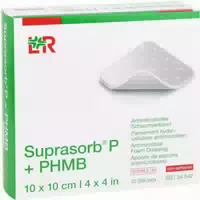 Suprasorb P Phmb Schaumverband 10x10 cm 10 st
