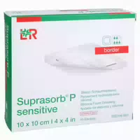 Suprasorb P Sensitive Pu Schaumv Border 10 St