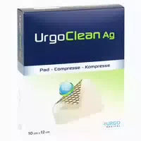 Urgoclean Ag Kompressen 10x12 cm Steril 20 st