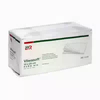 Vliwasoft Vlieskompressen Unsteril 10 X 20 cm 4lagig 100