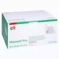 Vliwazell Pro Superabsorb Kompr Steril 1 10 st