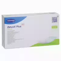 Zetuvit Plus Silicone Steril 10x20 Cm 10 St