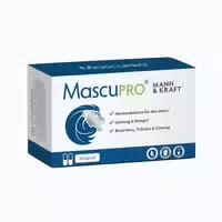 Mascupro Mann & Kraft Schwarzer Maca Komplex 180 St