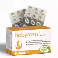 Babyforte Omega 3 | Algenöl | Optimales Dha & Epa Verhältnis