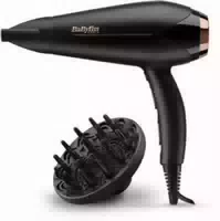 Babyliss Haartrockner D570de Turbo Shine 2200 Schwarz Bronze