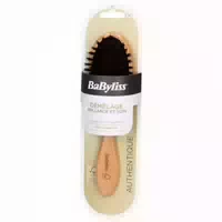 Babyliss Pneumatische Holzbürste mit 100 % Wildschweinborsten