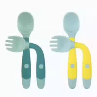 Babylöffel Set aus Bpa Freiem Material Weicher 1 st