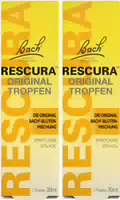 Bach Original Rescura mit Alkohol 2 X 20 ml Tropfen