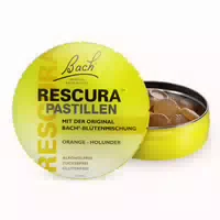 Bach Original Rescura Orange Holunder 2 X 50 g Pastillen
