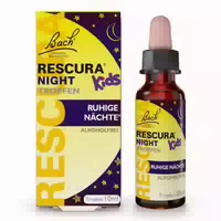 Bach Rescura Night Tropfen Kids Alkoholfrei 10 ml Tropfen