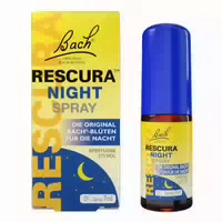 Bachblüten Original Rescura Night Spray mit Alkohol