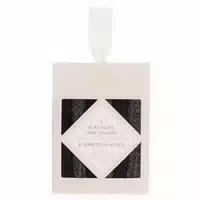 Bachca Nahtlose Elastische Bänder Schwarz & Lurex X6