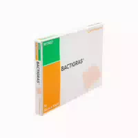 Bactigras Antiseptische Paraffingaze 10x10 cm 10 st Wundgaze
