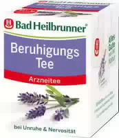 Bad Heilbrunner Beruhigungstee mit Lavendelblüten 8x1 0 g Filterbeutel