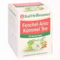 Bad Heilbrunner Fenchel Anis Kümmel Tee 8x2,0 G