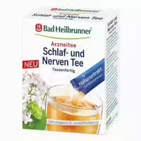 Bad Heilbrunner Schlaf und Nerventee Tassenfertig 10x1,0 g