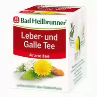 Bad Heilbrunner Tee Leber und Galle Filterbeutel 8x1 75 g Filterbeutel