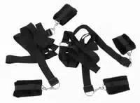 Bettfesselset „bed Shackles“ Mit Hand Und Fußfesseln