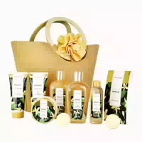 Spa Luxetique Damen 10tlg Bade Geschenkset Rosenduft Handtas 1 st