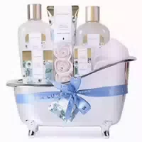 Badeset 8tlg Ätherisches Öl Wellness Muttertagsgeschenk Jasm 1 st