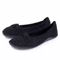 Bär Schuhe Elly Textil Damen Ballerina Weite: Breit