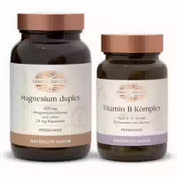 Experten Bundle: Vitamin B Komplex Presslinge Magnesium Duplex Presslinge
