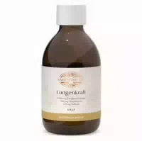 Lungenkraft Kapseln mit Haselstrauchknospen und Eukalyptus Sirup, für die Unterstützung der Tieferen Atemwegsregionen