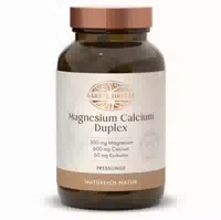 Magnesium Calcium Duplex Plus Kurkuma Tabletten Komplex mit Magnesium, Calcium und Vitamin D3 für Muskeln und Knochen