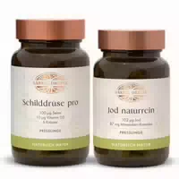 Schilddrüse Pro Presslinge für eine Gesunde Schilddrüse zur Unterstützenden Versorgung mit Seelen und Vitamin D