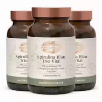 Spirulina Blau Trio Vital Flüssigkapseln, 60 Stück