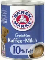 Bärenmarke Ergiebige Kaffee Milch 10% Fett Portionspackungen