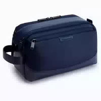 Bagsmart Herren Kulturbeutel Reise Organizer Leder Dopp Kit 1 st