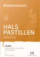 Bakanasan Propolis Halspastillen 30 stk