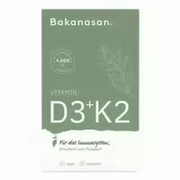 Bakanasan Vitamin D3 K2 60 St Kapseln