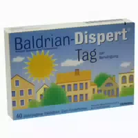 Baldrian Dispert Tag Überzogene Tabletten 40 st