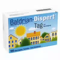 Baldrian Dispert Tag Überzogene Tabletten