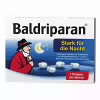Baldriparan Stark für die Nacht Überzogene Tabletten