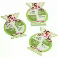 Truth Or Dare Party Coaster