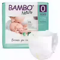 Bambo Nature Windeln Frühgeborene Größe 0 Packung Mit 24 Windeln