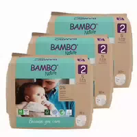Bambo Nature Windeln Größe 2 Sparpackung 90 Stück