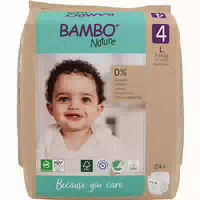 Bambo Nature Windeln Maxi Größe 4 Packung Mit 24