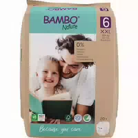 Bambo Nature Windeln Xl Plus Größe 6 Packung Mit 20 Windeln
