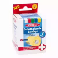 Bandage Selbsthaftend 4,5mx5cm Farb Sortiert