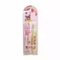 Bandai The Bears School Childrens Toothbrush 3 Stücke